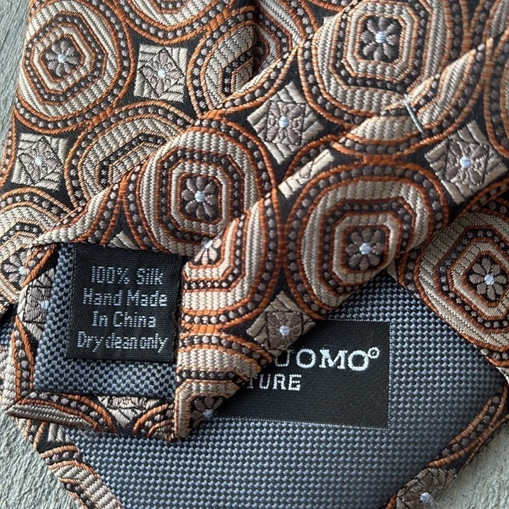 Lot of 3 Pronto Uomo Ties 100% Silk Men's